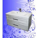 Комплект мебели для ванной "АДЕЛЬ" / Дуб Винтаж Грей